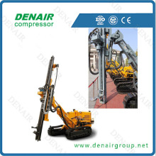 Portable diesel borehole drilling machine